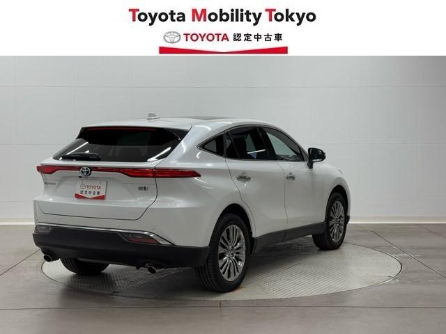 ハリアーハイブリッド Ｚ　レザーパッケージ　パノラマサンルーフ　地デジ　横滑防止　盗難防止システム　Ｂモニター　革　ＬＥＤライト　パワーウィンドウ　クルコン　スマートキ－　助手席エアバック　パワーシート　エアバッグ　点検記録簿　オートエアコン（2枚目）