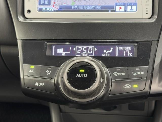 プリウスアルファ S チューン ブラック PW 1オーナー車 フルフラット メモリナビ セキュリティー AUX ETC付き 横滑り防止 スマートキープッシュスタート TVナビ キーレスエントリー サイドカーテンエアバック デュアルエアバッグ(10枚目)