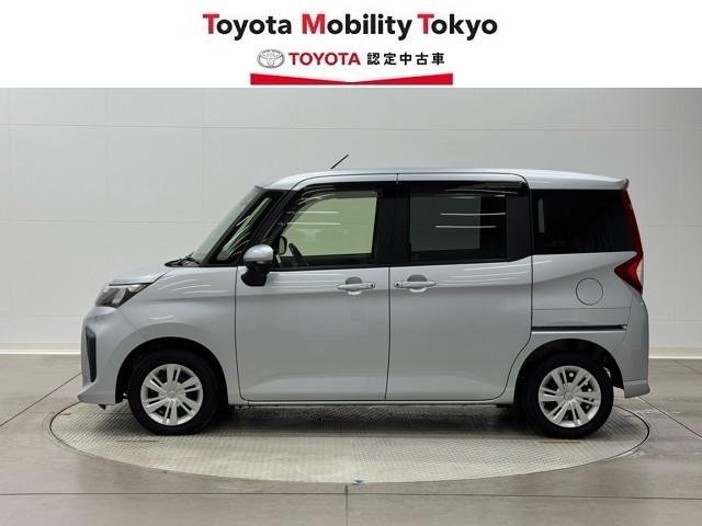 ルーミー Ｇ　追突軽減ブレーキ　パワステ　フルフラット　Ａストップ　ＬＥＤライト　ＴＶ　Ｒカメラ　記録簿付　横滑り防止システム　ドライブレコーダー　エアバック　セキュリティーアラーム　パワーウィンドウ　キーフリー（3枚目）