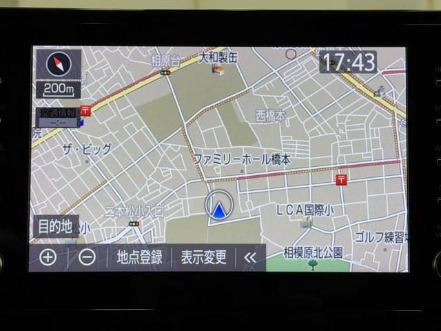 ナビゲーション付なので、何時何処でも行きたい場所へ。　ナビって無くて良いかなと思っていても一回使うと手放せませんよね。