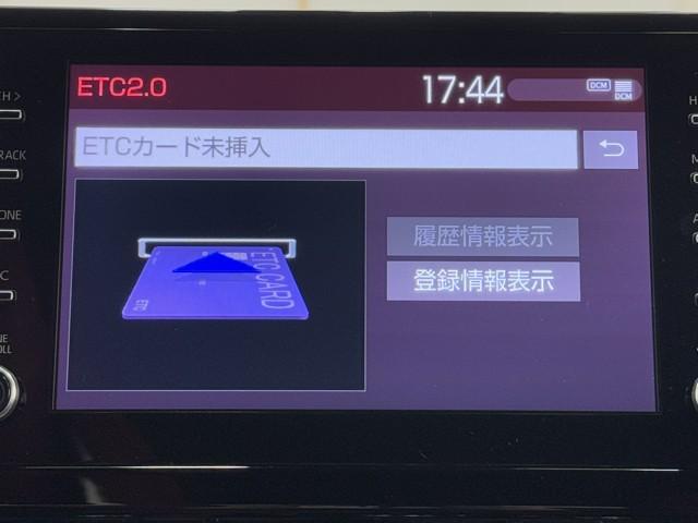 ナビ画面に連動したＥＴＣを装備しています。　過去に利用した利用料金も一目で分かって、とっても便利です。　ＥＴＣの抜き忘れ、挿し忘れも警告してくれるので安心ですね。