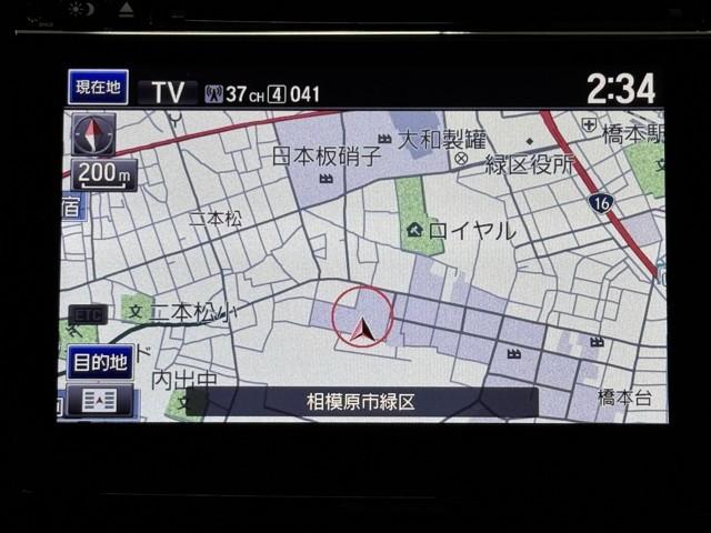 オデッセイハイブリッド ハイブリッドアブソルート・ホンダセンシング　ワンオーナー車　アルミ　サイドカーテンエアバック　リアカメラ　Ｐシート　フルオートエアコン　デュアルエアコン　ＡＢＳ　整備記録簿　キーレス　ＶＳＡ　Ｗエアバッグ　ＬＥＤライト　３列シート　ナビＴＶ（5枚目）