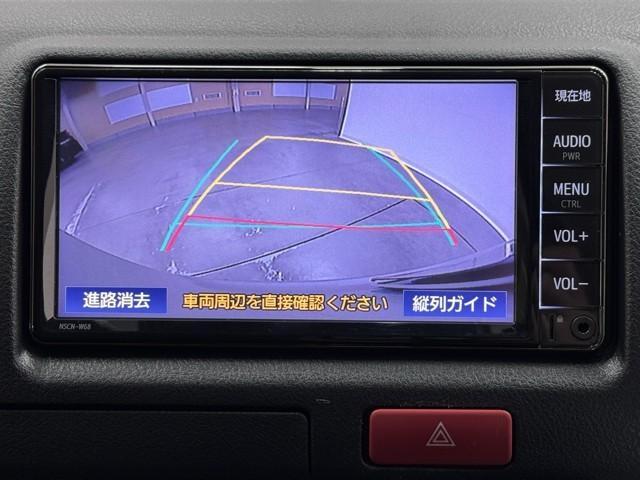 ハイエースバン ロングＤＸ　衝突被害軽減ブレーキ　車検整備付　ブレーキサポート　リアカメラ　ＰＷ　運転席エアバッグ　ナビテレビ　横滑り防止　整備点検記録簿　イモビ付　パワーステアリング　エアコン　ミュージックプレイヤー接続可（9枚目）