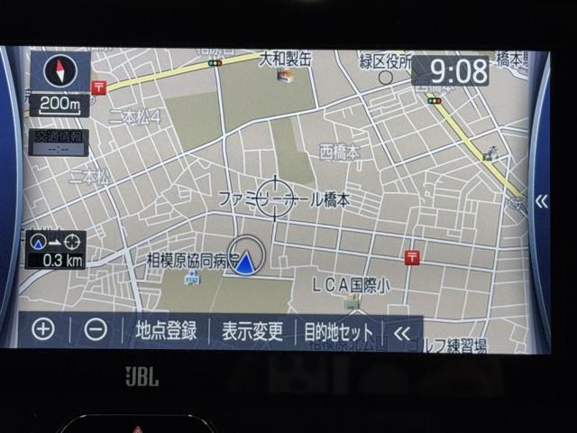 ハリアー Ｚ　エアロ　ＡＣ１００Ｖ　盗難防止　運転席パワーシート　地デジ　横滑防止装置　リアビューカメラ　ヘッドライトＬＥＤ　アルミホイール　点検記録簿　Ｗエアバッグ　キーレス　ドラレコ付き　スマートキ－　エアコン（5枚目）