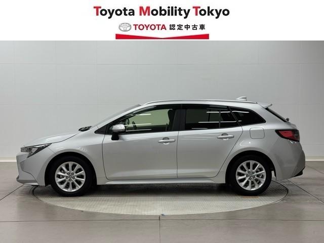 カローラツーリング ハイブリッド S インテリジェントクリアランスソナー ドラレコ付き Rカメラ AAC LEDライト メディアプレイヤー接続 1オーナー車 横滑防止装置 整備記録簿 クルコン ETC車載器 ナビ&TV キーフリーシステム(3枚目)