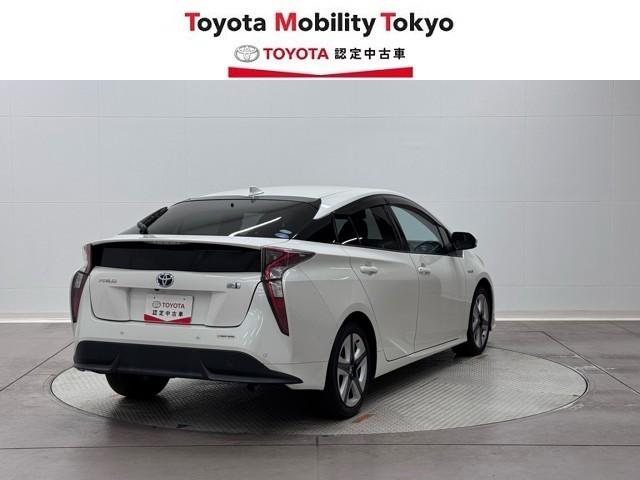 プリウス Aツーリングセレクション スマキー イモビライザー バックモニター 1オーナ クルコン 記録簿有 LEDヘッドライト DVD視聴可 ETC ナビTV メモリーナビゲーション 横滑り防止機能 キーフリ AC100V アルミ(2枚目)