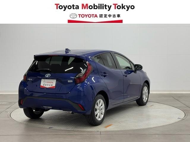 アクア X 踏み間違い防止 100V イモビ ナビ&TV ドライブレコーダー フルセグ 点検記録簿 LEDヘッドライト スマートキー 横滑り防止機能 キーレスエントリー アルミホイール オートクルーズ ETC(2枚目)