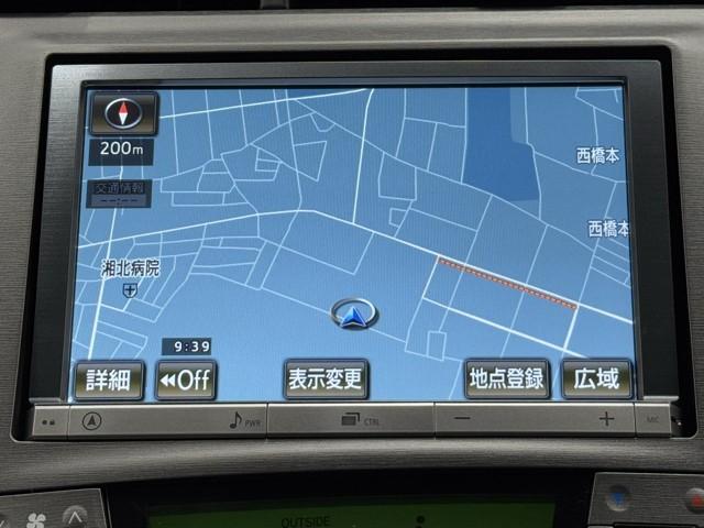 プリウス Ｇ　Ａストップ　ＡＣ１００Ｖ電源　１オーナー車　Ｒカメラ　スマ－トキ－　ＡＵＸ　パワーステアリング　エアバック　ナビ＆ＴＶ　電動パワーシート　サイドエアバック　ＡＡＣ　整備記録簿　クルコン　ＥＴＣ付　ＡＷ（5枚目）