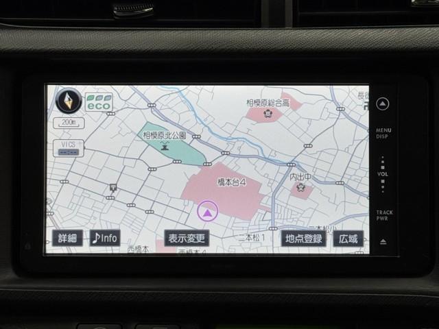 アクア S スマートキープッシュスタート キーレスエントリ ドラレコ付 イモビ ナビ&TV オートエアコン デュアルエアバック ESC Bカメラ パワーウィンドウ AUX端子 ETC DVD再生可能 SRS(5枚目)