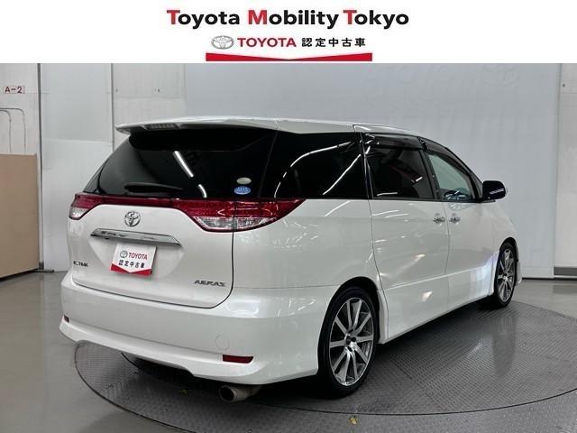 エスティマ ２．４アエラス　Ｇエディション　両側パワースライドＤ　スマートキ　バックモニタ－　フルセグ地デジ　フルフラットシート　ＡＷ　パワーウィンドウ　パワステ　ＡＵＸ接続　セキュリティ　エアバック　キーレスエントリー　ダブルエアコン　Ｄレコ（2枚目）