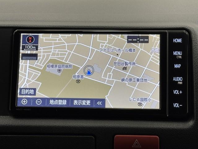 ハイエースバン ＤＸ　ＧＬパッケージ　ＬＥＤヘッドライト　キーレス　フルセグＴＶ　寒冷地仕様　４ＷＤ　パワーウィンドウ　１００Ｖ電源　エアコン　ドラレコ　ナビＴＶ　バックカメラ付　パワステ　ＤＶＤ　ＥＴＣ車載器（5枚目）