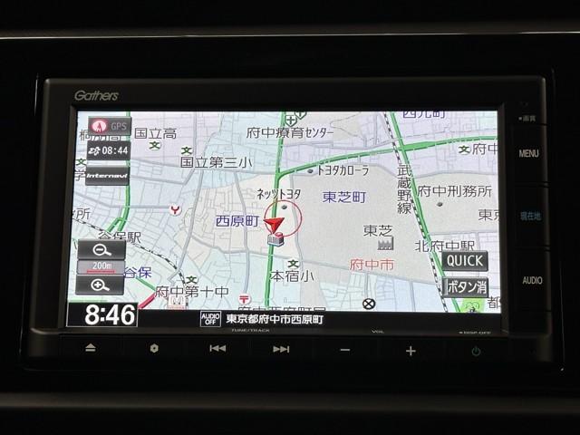 フィット ベーシック　メモリナビ　衝突軽減　ＡＵＸ　ドラレコ　ＶＳＡ　オートエアコン　ＥＴＣ車載器　イモビライザー　クルーズコントロール　スマートキー　パワーステアリング　キーレス　パワーウインドウ　運転席助手席エアバック（5枚目）