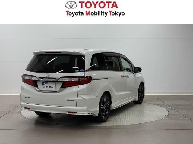 オデッセイハイブリッド アブソル　ホンダＥＸ　両側自動スライドドア　盗難防止　キーレス　サイドエアバッグ　エコモード　ＤＶＤ再生可　ＶＳＡ　ミュージックプレイヤー接続可　オートクルーズコントロール　スマキー　リアエアコン　３列シート　ＬＥＤライト（2枚目）