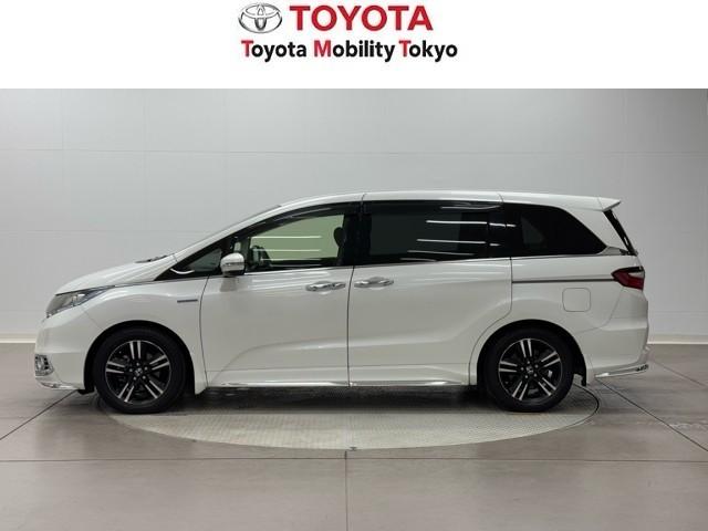 オデッセイハイブリッド アブソル　ホンダＥＸ　両側自動スライドドア　盗難防止　キーレス　サイドエアバッグ　エコモード　ＤＶＤ再生可　ＶＳＡ　ミュージックプレイヤー接続可　オートクルーズコントロール　スマキー　リアエアコン　３列シート　ＬＥＤライト（3枚目）