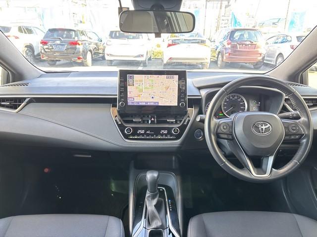 カローラスポーツ ハイブリッドＧ　衝突軽減　イモビ　アルミ　地デジ　メモリーナビゲーション　サイドエアバッグ　ドラレコ付き　クルコン　ナビＴＶ　ＬＥＤヘッドライト　ＥＳＣ　記録簿　ＥＴＣ　ミュージックプレイヤー接続可　オートエアコン（7枚目）