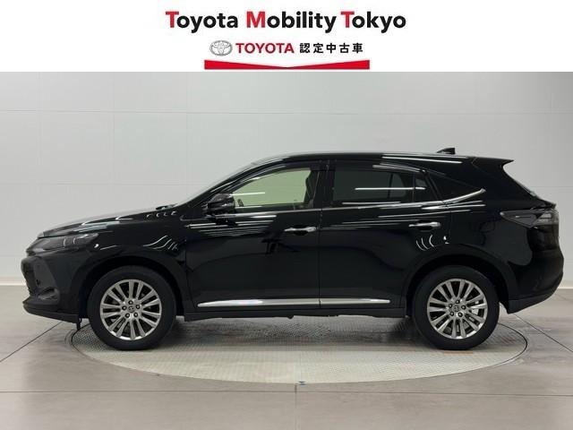 ハリアー プレミアム　アドバンスドパッケージ　Ｐシート　定期点検記録簿　クルーズコントロール　地デジＴＶ　横滑防止装置　ＬＥＤライト　ナビＴＶ　ＡＢＳ　ドライブレコーダー　パワーステアリング　Ｂカメラ　パワーウィンドウ　スマートキー　エアバッグ（3枚目）