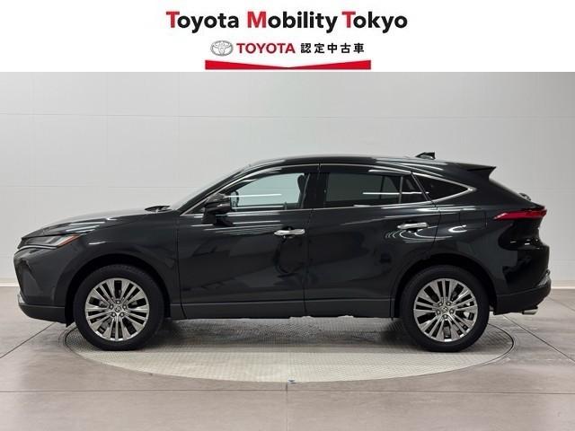 ハリアーハイブリッド Ｚ　レザーパッケージ　ナビＴＶ　ＬＥＤライト　本革　エアコン　横滑り防止　ドラレコ付　クルーズコントロール　Ｐシート　ガラスルーフ　メディアプレイヤー接続　キーレスエントリー　フルセグテレビ　アルミ　１オーナー　４ＷＤ（3枚目）