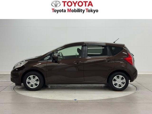 ノート Ｘ　レーダーブレーキサポート　メディアプレイヤー接続　ＥＴＣ搭載　記録簿付き　スマトキー　セキュリティーアラーム　キーレス　運転席助手席エアバッグ　ナビＴＶ　横滑防止　バックカメラ　エアコン　ＡＢＳ（3枚目）