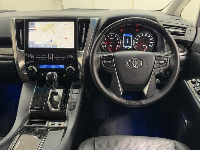 アルファード 2.5S Cパッケージ 両電動ドア Bモニタ 地デジ 1オーナー 定期点検記録簿 DVD再生可能 パノラマルーフ リアオートエアコン ナビテレビ 横滑り防止 クルコン AC100V電源 セキュリティ ETC車載器 エアコン(4枚目)