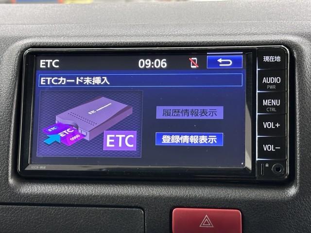 ハイエースバン ロングDX ブレーキサポート リアカメラ PW 運転席エアバッグ ナビテレビ 横滑り防止 整備点検記録簿 3列シート イモビ付 パワーステアリング エアコン ミュージックプレイヤー接続可 ABS キーレス(8枚目)
