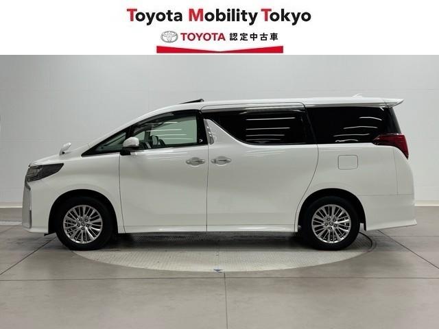 アルファードハイブリッド ＳＲ　Ｃパッケージ　点検記録簿　サンル－フ　バックモニター　オートエアコン　ＬＥＤ　横滑り防止機能　ＡＢＳ　イモビ　ＡＣ１００Ｖ電源　アルミ　ドライブレコーダー　ナビ＆ＴＶ　４ＷＤ　ミュージックプレイヤー接続可　Ｐシート（3枚目）