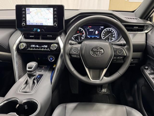 ハリアー Ｇ　衝突回避ブレーキ　ＡＵＸ接続　１００Ｖ　セキュリティーアラーム　ＡＡＣ　バックモニタ－　記録簿有　１オーナ　横滑防止装置　ＬＥＤランプ　スマキー　キーフリー　ＡＷ　ＥＴＣ車載器　ＰＳ　パワーウインドウ（4枚目）