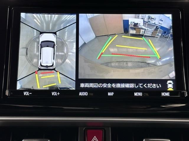 �p�m���~�b�N�r���[���j�^�[�V�X�e�����t���Ă���̂ŎԂ̏ォ�猩���f�����m�F�ł��܂���B�@��ڂŎԗ����ӂ̏����m�F�ł��܂����A���ڈ��S�����m�F�������B