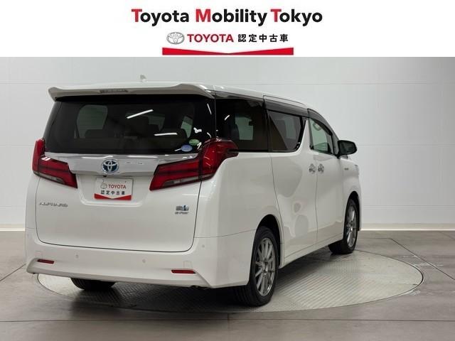 アルファードハイブリッド Ｘ　両電動ドア　ＬＥＤヘッドライト　ドラレコ　１オーナ　横滑り防止　ＥＴＣ車載器　クルコン　リアオートエアコン　ミュージックプレイヤー接続可　メモリーナビ　キーレス　ナビ＆ＴＶ　４ＷＤ　ＤＶＤ再生　ＰＳ（2枚目）