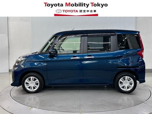 ルーミー Ｇ　Ｗ電動ドア　フルオートエアコン　スマキー　ＥＳＣ　メンテナンスノート　アイドルストップ　助手席エアバッグ　運転席エアバッグ　ＬＥＤヘッドライト　１セグＴＶ　キーレスエントリー　ナビ＆ＴＶ　ＥＴＣ（3枚目）