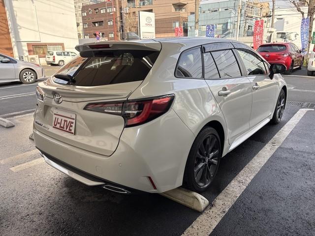 カローラツーリング ダブルバイビー　点検記録簿　キーレスエントリー　バックガイドモニター　１オナ　サイドエアバック　ＡＷ　ＬＥＤ　ＥＳＣ　ＥＴＣ付　パワーウィンドウ　メディアプレイヤー接続　ＡＢＳ　オートクルーズコントロール　パワステ（4枚目）