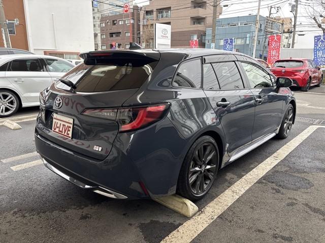 カローラツーリング ハイブリッド ダブルバイビー 横滑防止装置 ドライブレコーダ Bモニタ- 衝突軽減ブレーキ フルセグテレビ I-STOP スマートキ- LEDランプ エアコン AW イモビライザー クルーズコントロール ナビTV 点検記録簿(4枚目)