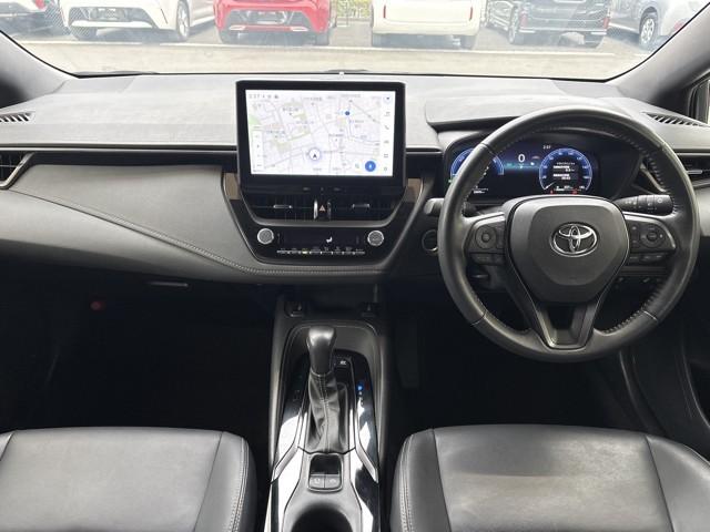 カローラツーリング ハイブリッド ダブルバイビー 横滑防止装置 ドライブレコーダ Bモニタ- 衝突軽減ブレーキ フルセグテレビ I-STOP スマートキ- LEDランプ エアコン AW イモビライザー クルーズコントロール ナビTV 点検記録簿(6枚目)