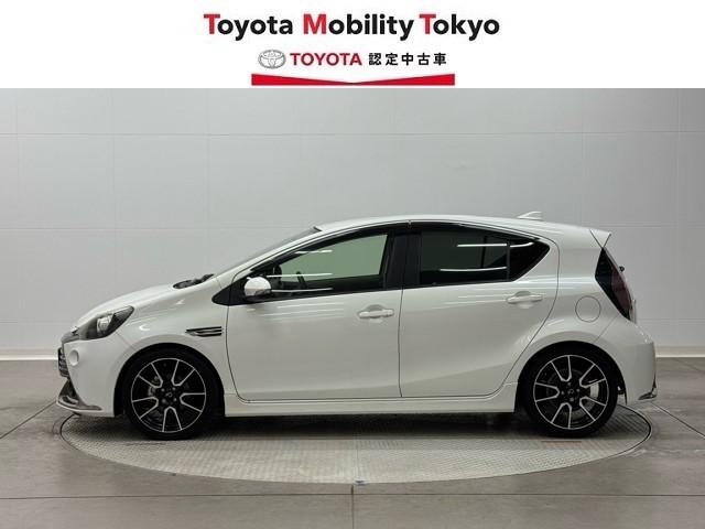 アクア Ｇ　Ｇ’ｓ　デュアルエアバック　キーレスキー　メディアプレイヤー接続　地デジ　クルーズＣ　Ｂカメ　イモビライザー　ドラレコ付き　パワーウィンドウ　ＬＥＤ　ＥＳＣ　ＥＴＣ車載器　アルミホイール　エアコン　ＡＢＳ（3枚目）