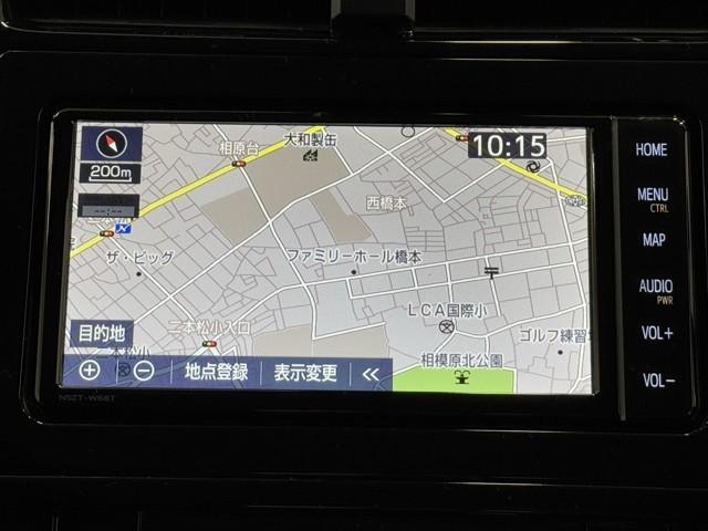 プリウス A スマートキー&プッシュスタート BKカメラ アルミ 記録簿有 AUX接続 iストップ セキュリティー LEDヘッドライト 横滑防止 パワーウインドウ クルーズコントロール ABS パワーステアリング(5枚目)