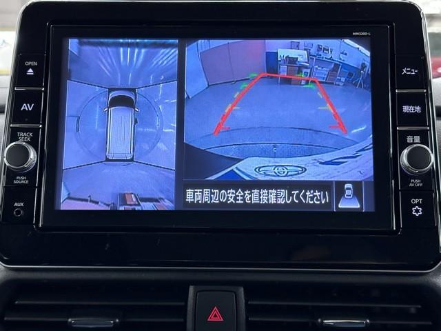 �p�m���~�b�N�r���[���j�^�[�V�X�e�����t���Ă���̂ŎԂ̏ォ�猩���f�����m�F�ł��܂���B�@��ڂŎԗ����ӂ̏����m�F�ł��܂����A���ڈ��S�����m�F�������B