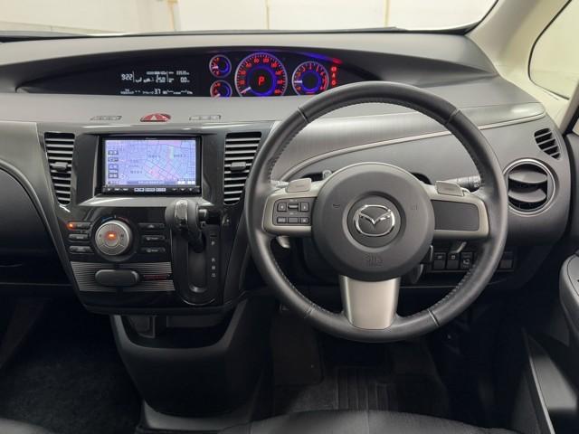 ビアンテ グランツ-スカイアクティブ フルフラットシート 両側自動ドア Wエアコン ETC付き DSC イモビライザー 助手席エアバック ウォークスルー DVD オートエアコン ワンオーナー ナビTV 3列シート ABS メモリーナビ(4枚目)