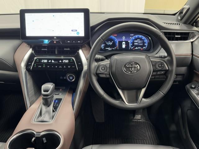 ハリアー Ｚ　盗難防止　運転席パワーシート　地デジ　横滑防止装置　リアビューカメラ　ヘッドライトＬＥＤ　アルミホイール　点検記録簿　Ｗエアバッグ　キーレス　ドラレコ付き　スマートキ－　サイドエアバッグ　エアコン（4枚目）