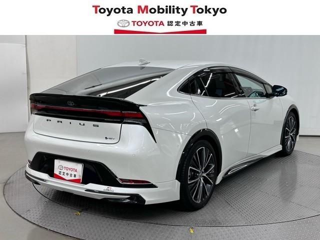 プリウス Ｚ　リアカメラ　プリクラッシュ　ＰＷシート　１オーナ　エアロ　メモリナビ　ＡＣ１００Ｖ電源　ＬＥＤランプ　ナビ・ＴＶ　オートクルーズ　アルミホイール　ドライブレコーダ　ＡＣ　運転席エアバッグ　ＥＴＣ付（2枚目）