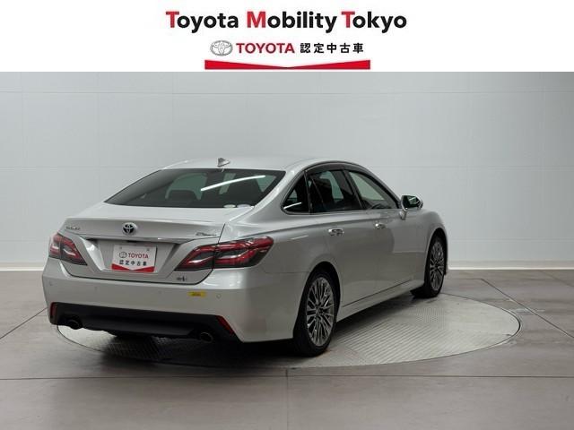 クラウンハイブリッド Ｇ－エグゼクティブ　バックＣ　整備記録簿　ナビＴＶ　地デジフルセグ　Ｐシート　１００Ｖ　ＬＥＤヘッドライト　クルコン　パワステ　エアコン　アルミ　盗難防止装置　横滑防止装置　ＡＵＸ　エアバッグ　ＥＴＣ　メモリーナビ（2枚目）