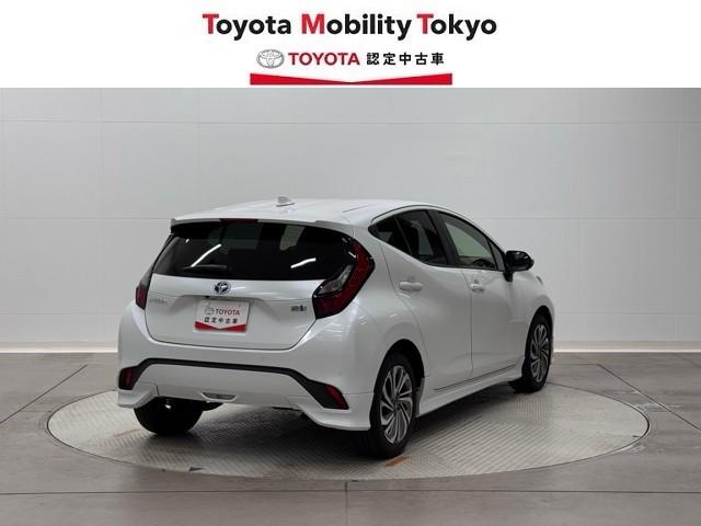 アクア X 踏み間違い防止 100V イモビ ナビ&TV ドライブレコーダー フルセグ 点検記録簿 LEDヘッドライト スマートキー 横滑り防止機能 キーレスエントリー アルミホイール オートクルーズ ETC(2枚目)