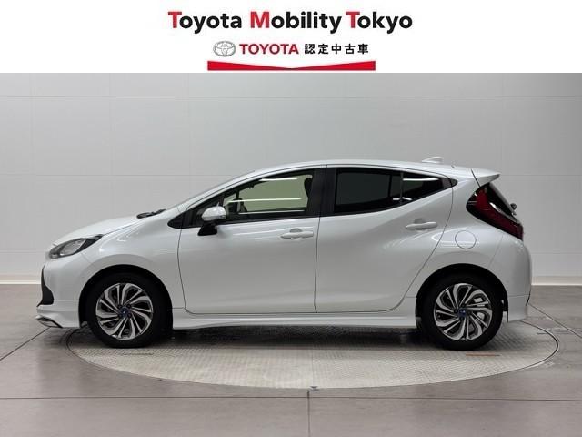 アクア X 踏み間違い防止 100V イモビ ナビ&TV ドライブレコーダー フルセグ 点検記録簿 LEDヘッドライト スマートキー 横滑り防止機能 キーレスエントリー アルミホイール オートクルーズ ETC(3枚目)