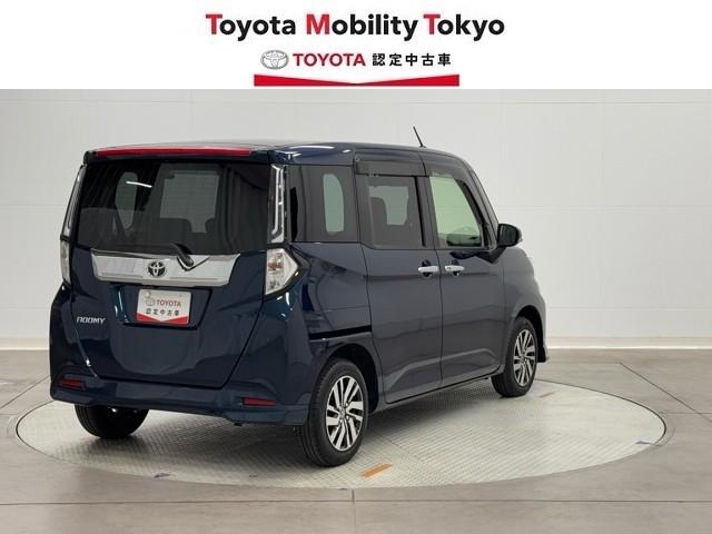 ルーミー カスタムG アイドリング 両側電動SD LEDヘット バックビューモニター 衝突回避ブレーキ TV フルフラット 地デジ スマートキー クルーズコントロール 点検記録簿 ETC ドライブレコーダー オートエアコン(2枚目)