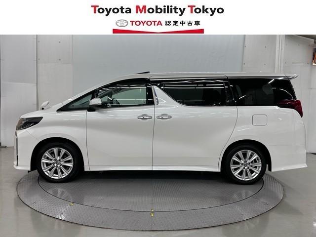 アルファード 2.5S 両側電動パワースライドドア サンル-フ 地上デジタル Wエアコン フルオートエアコン 盗難防止システム 横滑り防止 AW クルーズC ナビ&TV パワーステアリング メモリナビ 点検記録簿 エアバック(3枚目)