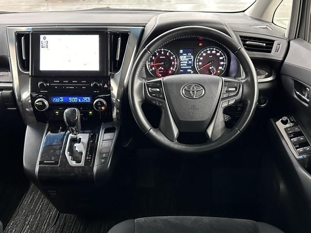 アルファード 2.5S 両側電動パワースライドドア サンル-フ 地上デジタル Wエアコン フルオートエアコン 盗難防止システム 横滑り防止 AW クルーズC ナビ&TV パワーステアリング メモリナビ 点検記録簿 エアバック(4枚目)