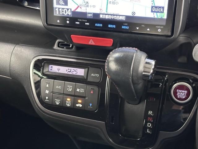 Ｎ－ＢＯＸカスタム Ｇ・Ａパッケージ　追突被害軽減ブレーキ　ｉストップ　サイドＳＲＳ　両側電動ドア　運転席エアバッグ　横滑り防止装置付き　メモリナビ　地デジ　アルミホイール　パワーウインドウ　ナビテレビ　ＤＶＤ　キーレス　盗難防止システム（10枚目）