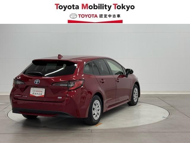 カローラツーリング ハイブリッド G エアバッグ ABS 記録簿 盗難防止装置 衝突被害軽減ブレーキ オートクルーズコントロール ETC 地デジ フルオートエアコン バックカメラ LED ミュージックプレイヤー接続可 スマートキー TV(2枚目)