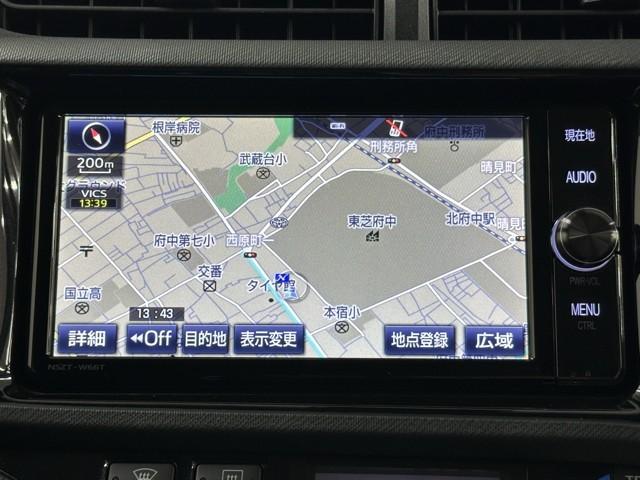 アクア G G’s ドラレコ付き ETC付き 盗難防止装置 ブレーキサポート キーレス オートクルーズコントロール スマートキープッシュスタート 1オーナー メディアプレイヤー接続 運転席助手席エアバック 横滑防止(5枚目)