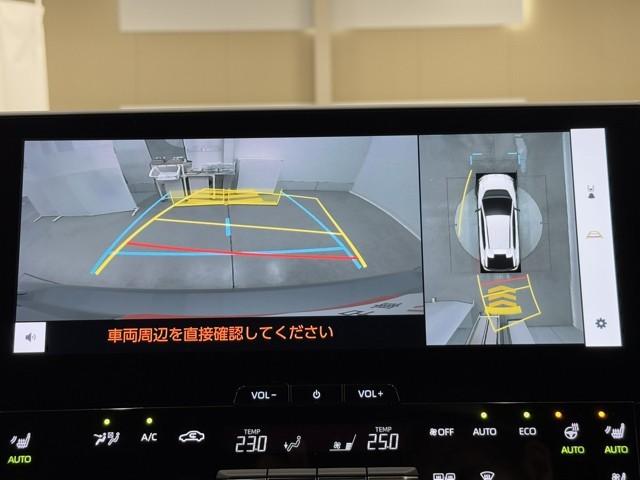 �p�m���~�b�N�r���[���j�^�[�V�X�e�����t���Ă���̂ŎԂ̏ォ�猩���f�����m�F�ł��܂���B�@��ڂŎԗ����ӂ̏����m�F�ł��܂����A���ڈ��S�����m�F�������B