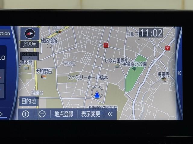 クラウンハイブリッド ＲＳ　ＬＥＤヘッドライト　クルコン　ＡＣ１００Ｖ　スマートエントリー　セキュリティーアラーム　Ｂカメラ　カーテンエアバッグ　定期点検記録簿　横滑り防止　ＥＴＣ　ドラレコ　ＴＶナビ　アルミ　ＡＵＸ　ＡＢＳ（5枚目）