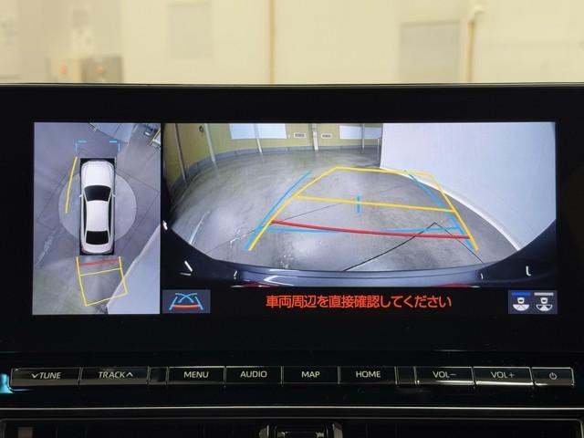 クラウンハイブリッド ＲＳ　ＬＥＤヘッドライト　クルコン　ＡＣ１００Ｖ　スマートエントリー　セキュリティーアラーム　Ｂカメラ　カーテンエアバッグ　定期点検記録簿　横滑り防止　ＥＴＣ　ドラレコ　ＴＶナビ　アルミ　ＡＵＸ　ＡＢＳ（6枚目）